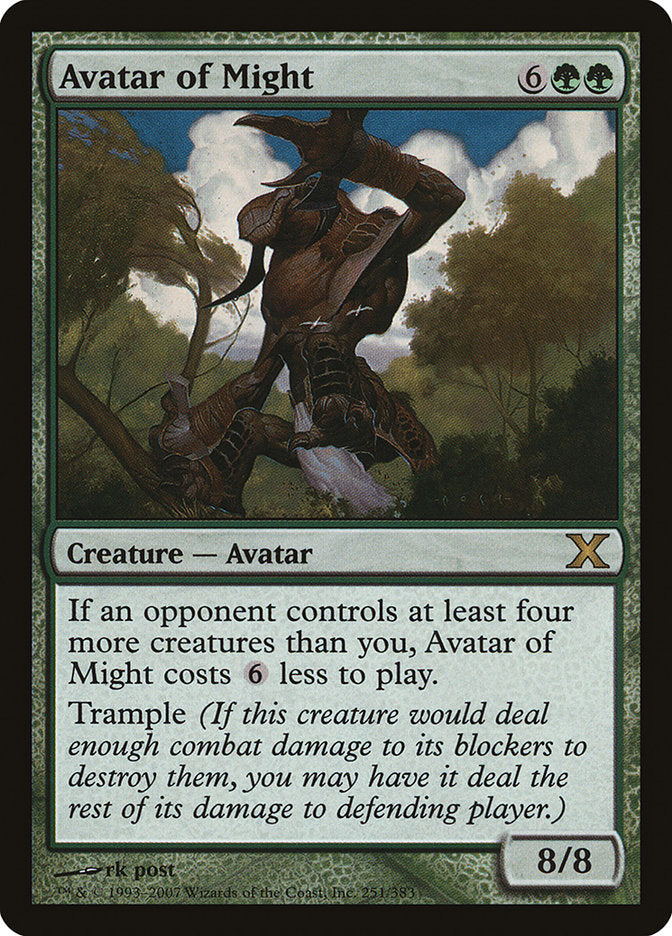 Avatar of Might 251 (10th Edition)  | Good Games Adelaide SA