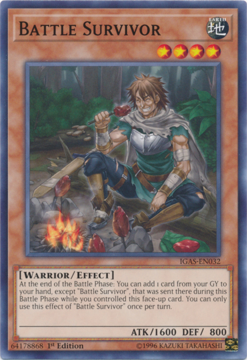 Battle Survivor [IGAS-EN032] Common | Good Games Adelaide SA