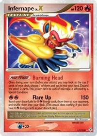 Infernape LVX 121/130 (Diamond and Pearl)  - Holofoil | Good Games Adelaide SA