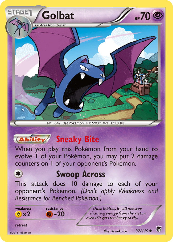 Golbat (32/119) [XY: Phantom Forces] | Good Games Adelaide SA