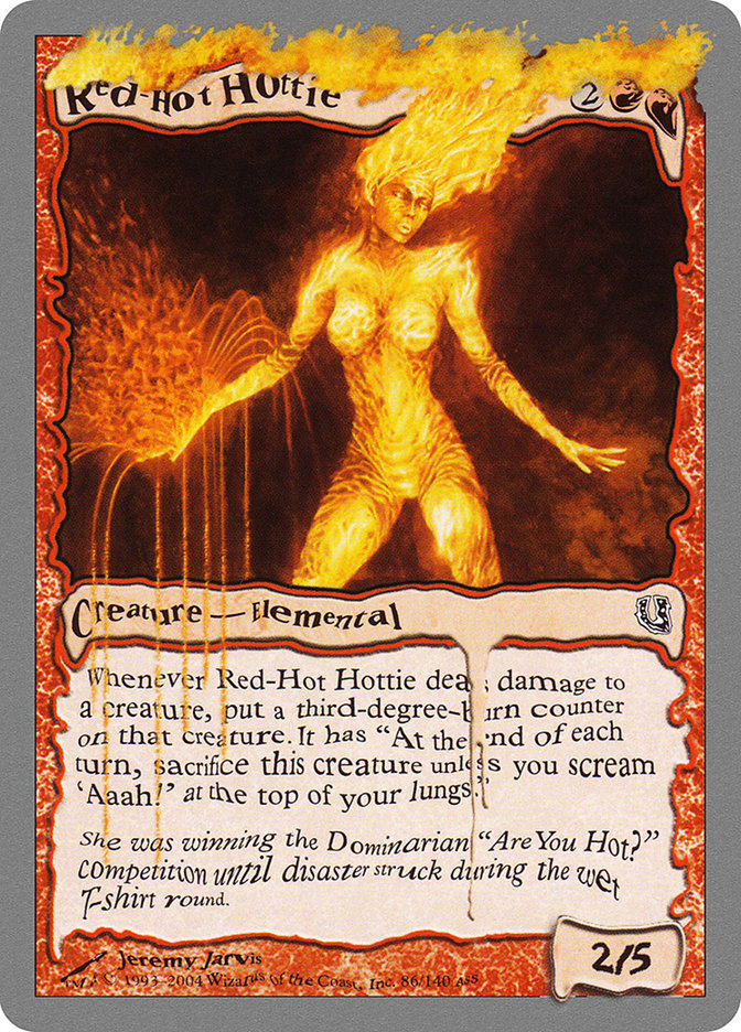 Red-Hot Hottie 86 (Unhinged)  - Foil | Good Games Adelaide SA