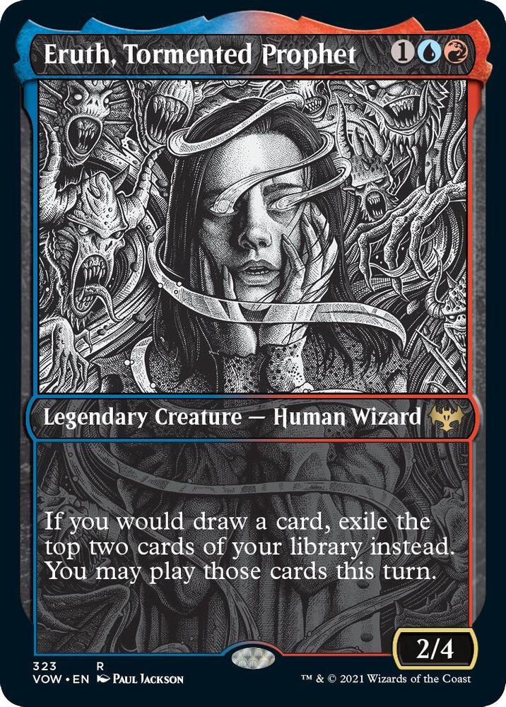 Eruth Tormented Prophet Showcase 323 (Innistrad: Crimson Vow)  | Good Games Adelaide SA