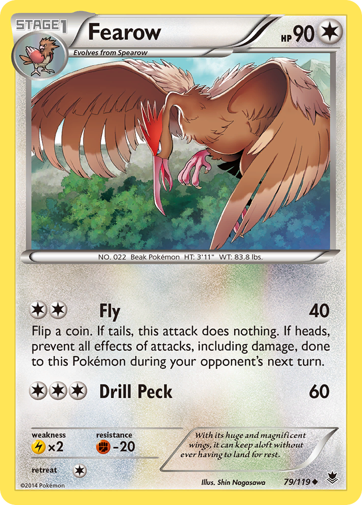 Fearow (79/119) [XY: Phantom Forces] | Good Games Adelaide SA