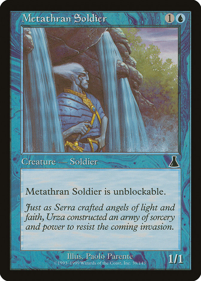 Metathran Soldier 39 (Urza's Destiny)  - Foil | Good Games Adelaide SA