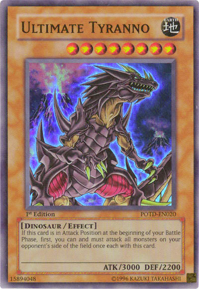 Ultimate Tyranno [POTD-EN020] Super Rare | Good Games Adelaide SA