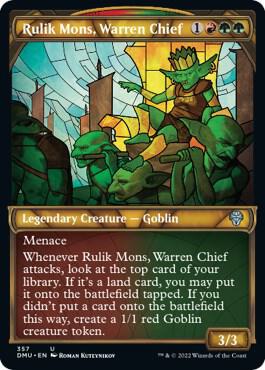 Rulik Mons Warren Chief Textured Foil 357 (Dominaria United)  - Foil | Good Games Adelaide SA