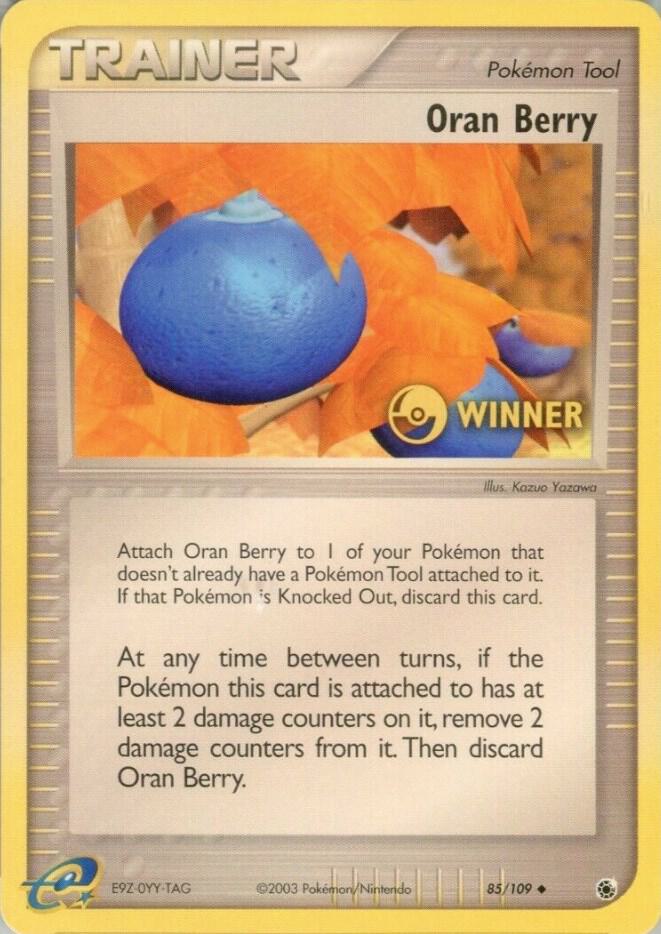 Oran Berry 85 109 Winner 085/109 (League & Championship Cards)  | Good Games Adelaide SA