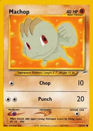 Machop (73/105) [Neo Destiny Unlimited] | Good Games Adelaide SA