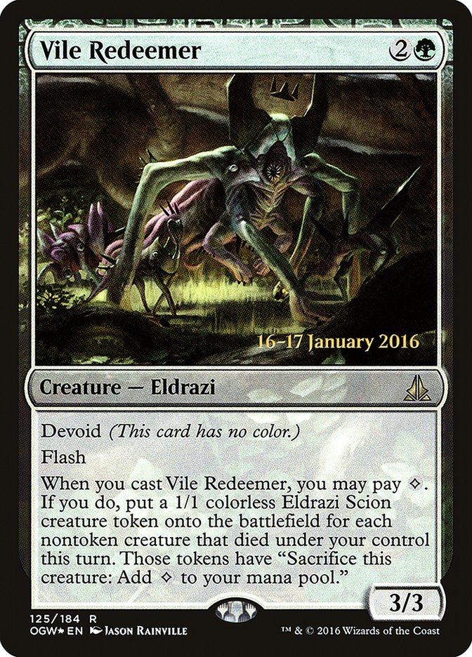 Vile Redeemer [Oath of the Gatewatch Promos] | Good Games Adelaide SA