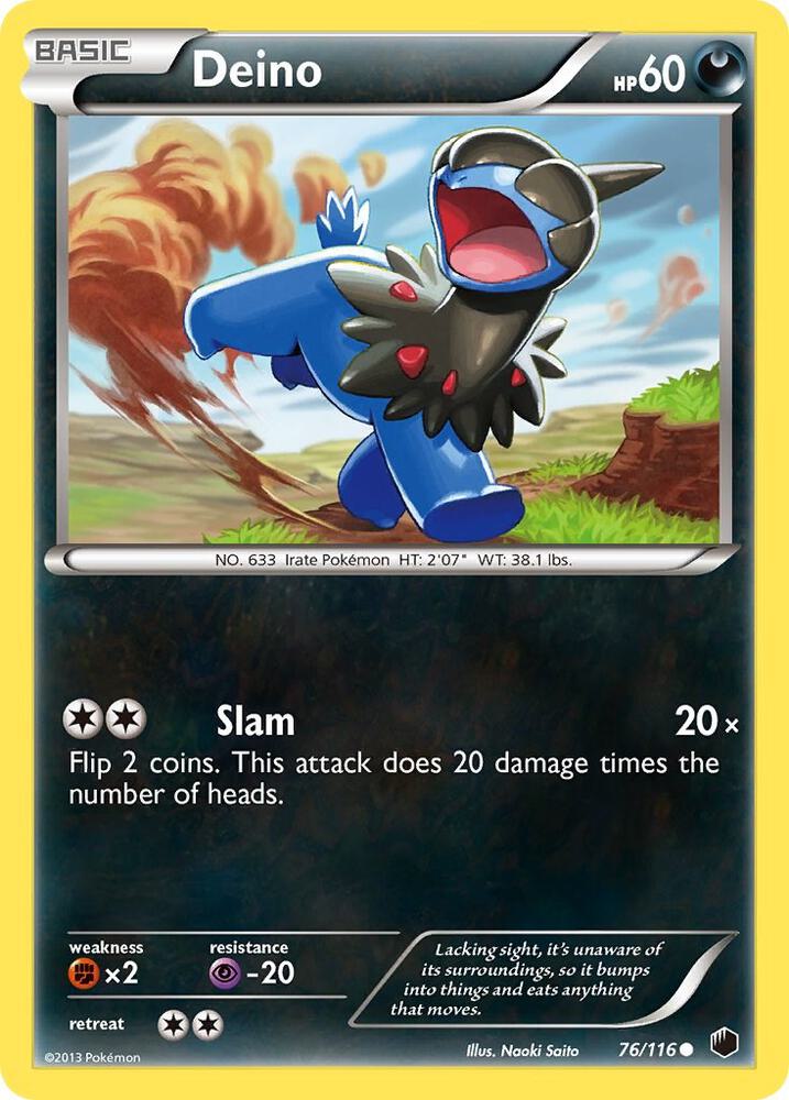 Deino 76 76/116 (Plasma Freeze)  - Reverse Holofoil | Good Games Adelaide SA