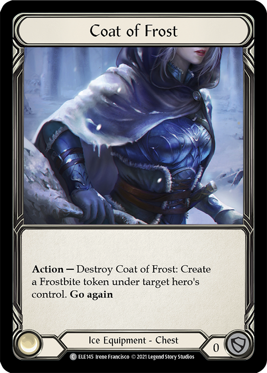 Coat of Frost [ELE145] (Tales of Aria)  1st Edition Cold Foil | Good Games Adelaide SA