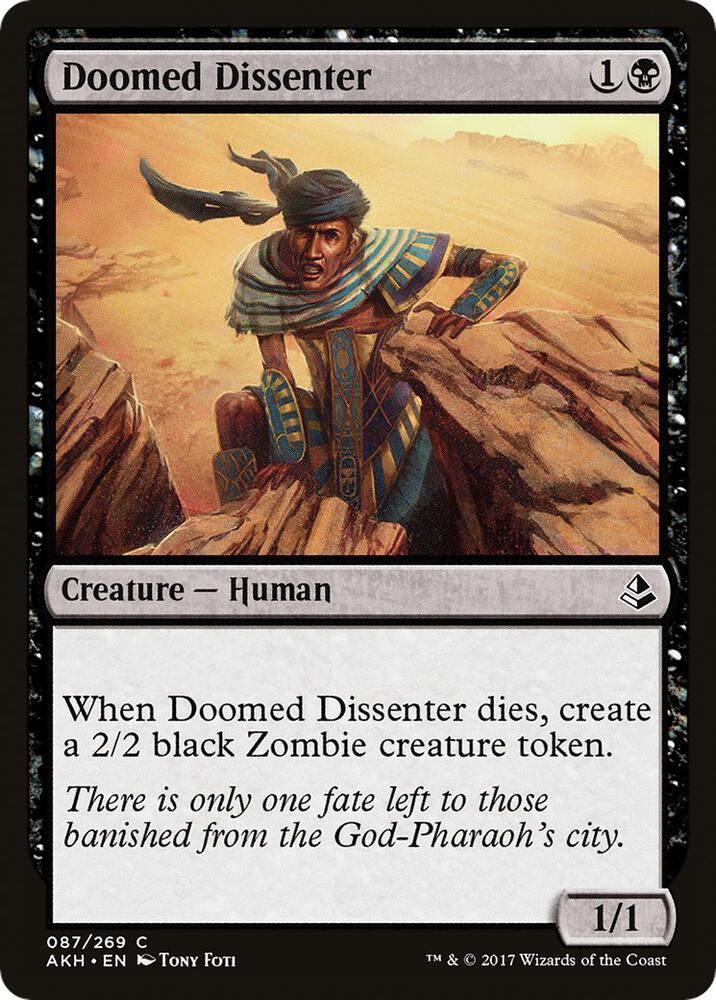 Doomed Dissenter 87 (Amonkhet)  - Foil | Good Games Adelaide SA