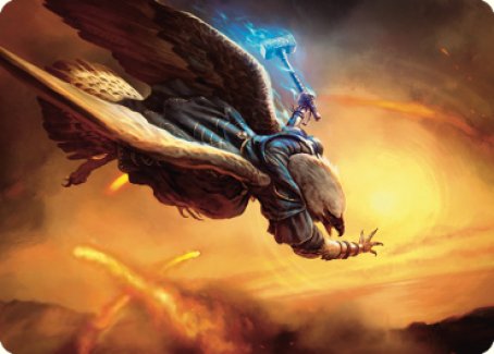 Battlewing Mystic Art Card [Dominaria United Art Series] | Good Games Adelaide SA