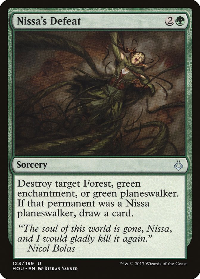 Nissa's Defeat 123 (Hour of Devastation)  | Good Games Adelaide SA