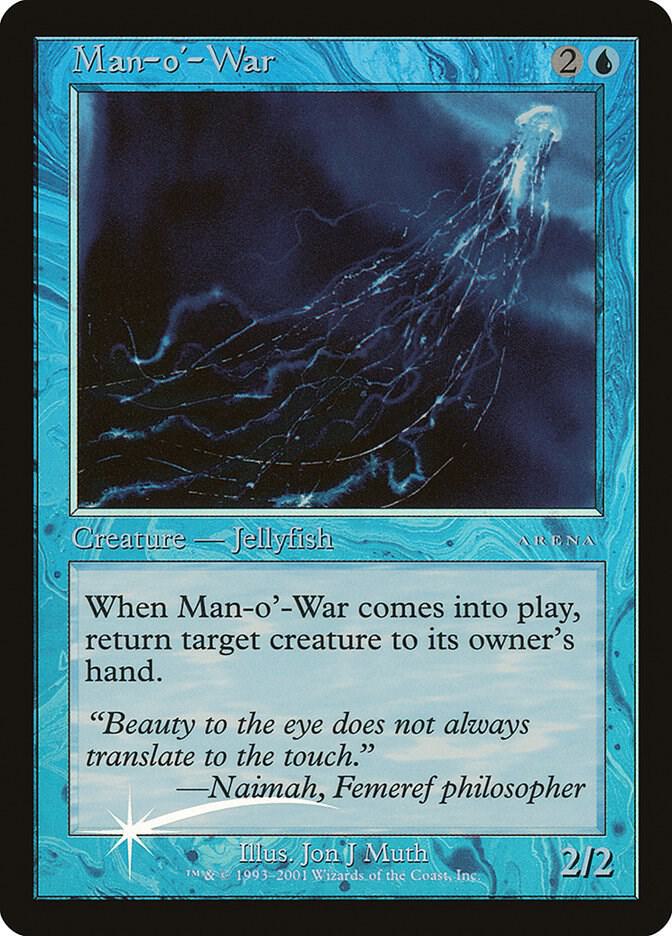 Man-o-War  (Arena Promos)  - Foil | Good Games Adelaide SA