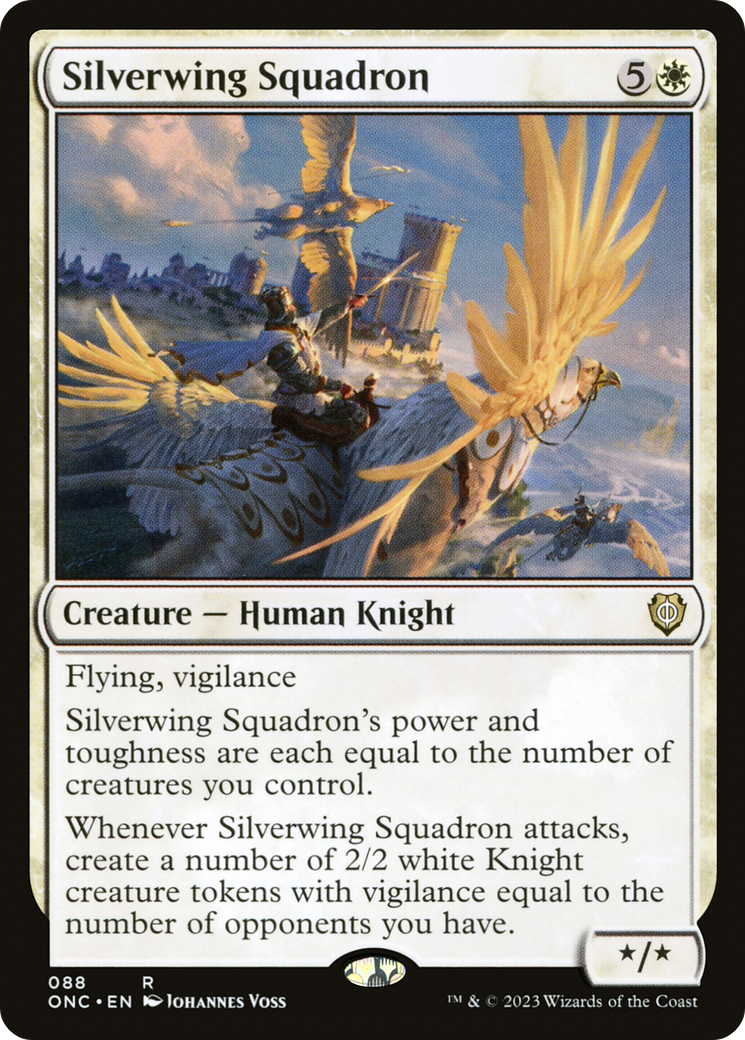 Silverwing Squadron [Phyrexia: All Will Be One Commander] | Good Games Adelaide SA