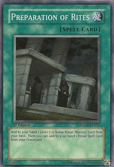 Preparation of Rites [SOVR-EN057] Super Rare | Good Games Adelaide SA