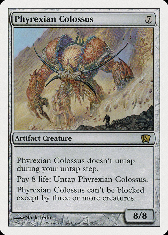 Phyrexian Colossus [Eighth Edition] | Good Games Adelaide SA
