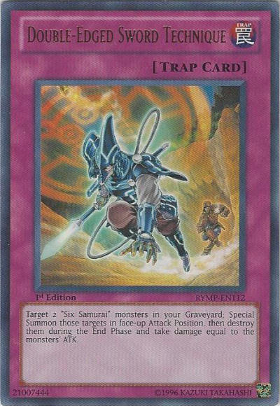 Double-Edged Sword Technique [RYMP-EN112] Ultra Rare | Good Games Adelaide SA