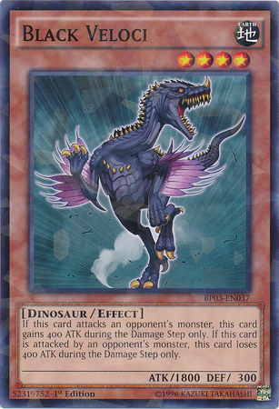 Black Veloci [BP03-EN037] Shatterfoil Rare | Good Games Adelaide SA
