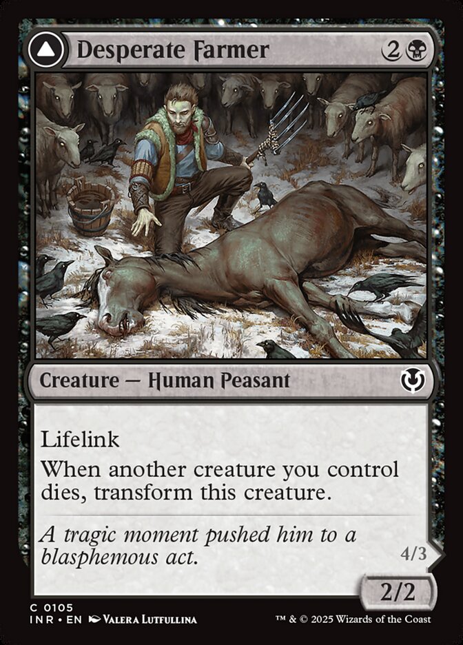 Desperate Farmer // Depraved Harvester 105 (Innistrad Remastered)  - Foil | Good Games Adelaide SA