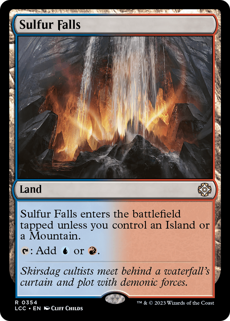 Sulfur Falls [The Lost Caverns of Ixalan Commander] | Good Games Adelaide SA