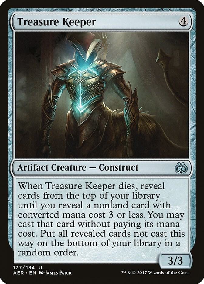 Treasure Keeper 177 (Aether Revolt)  - Foil | Good Games Adelaide SA