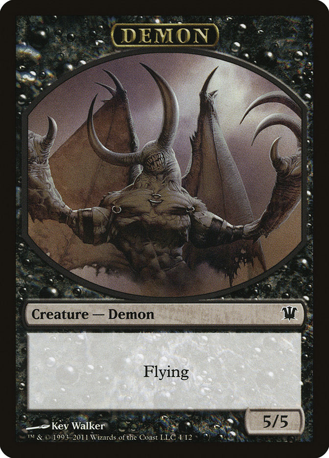 Demon Token [Innistrad Tokens] | Good Games Adelaide SA