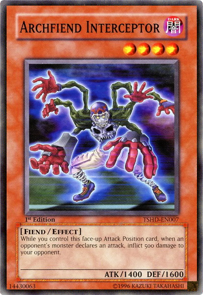 Archfiend Interceptor [TSHD-EN007] Common | Good Games Adelaide SA