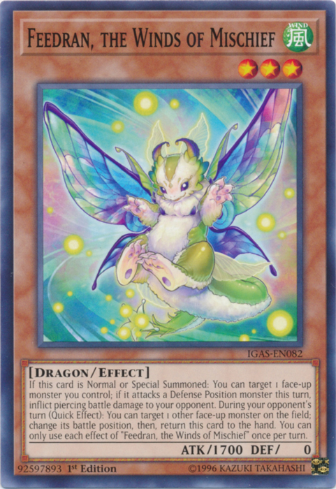 Feedran, the Winds of Mischief [IGAS-EN082] Common | Good Games Adelaide SA