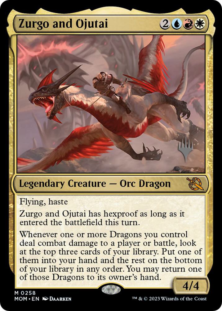 Zurgo and Ojutai 258 (Promo Pack: March of the Machine)  | Good Games Adelaide SA
