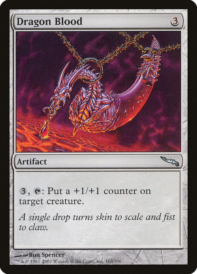 Dragon Blood 163 (Mirrodin)  | Good Games Adelaide SA