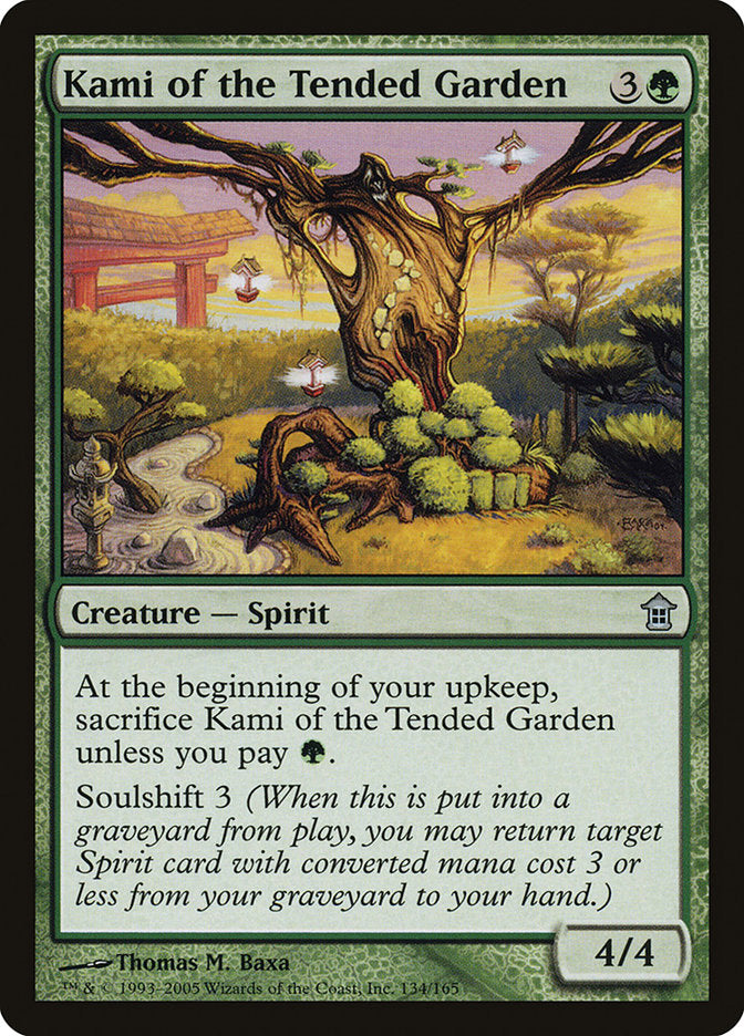 Kami of the Tended Garden 134 (Saviors of Kamigawa)  - Foil | Good Games Adelaide SA