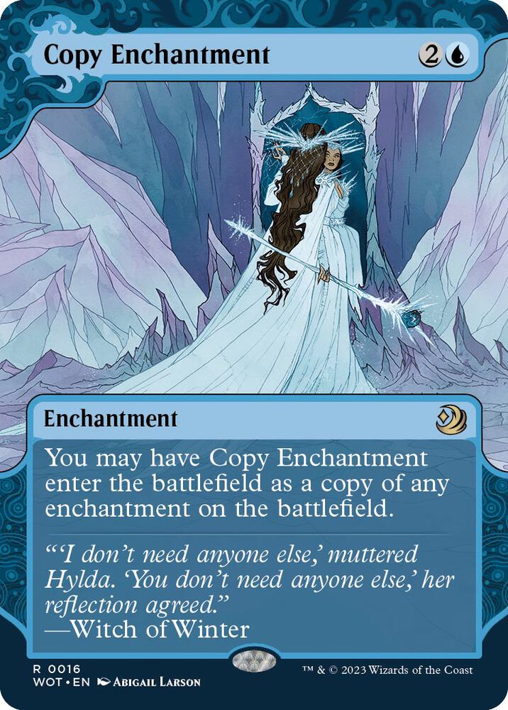Copy Enchantment 16 (Wilds of Eldraine: Enchanting Tales)  - Foil | Good Games Adelaide SA