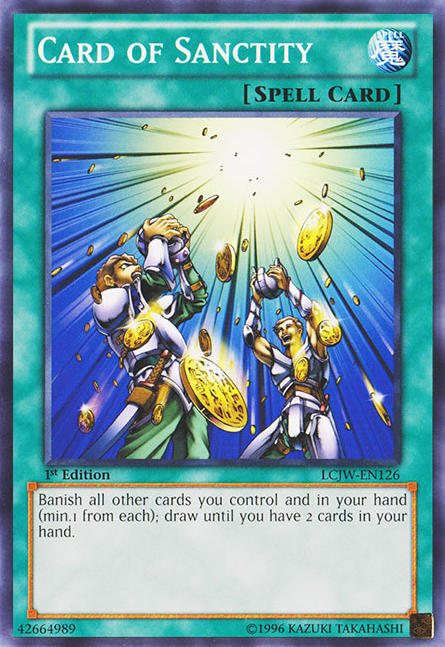 Card of Sanctity [LCJW-EN126] Common | Good Games Adelaide SA