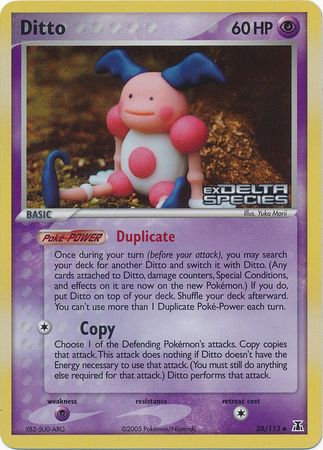 Ditto (38/113) (Stamped) [EX: Delta Species] | Good Games Adelaide SA