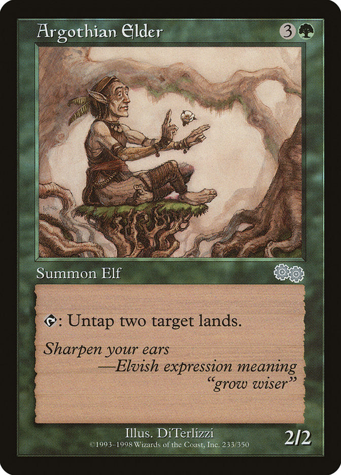 Argothian Elder 233 (Urza's Saga)  | Good Games Adelaide SA