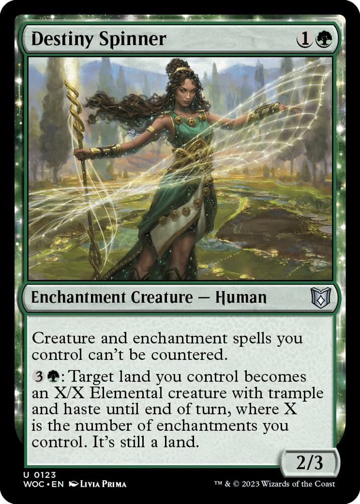 Destiny Spinner 123 (Commander: Wilds of Eldraine)  | Good Games Adelaide SA