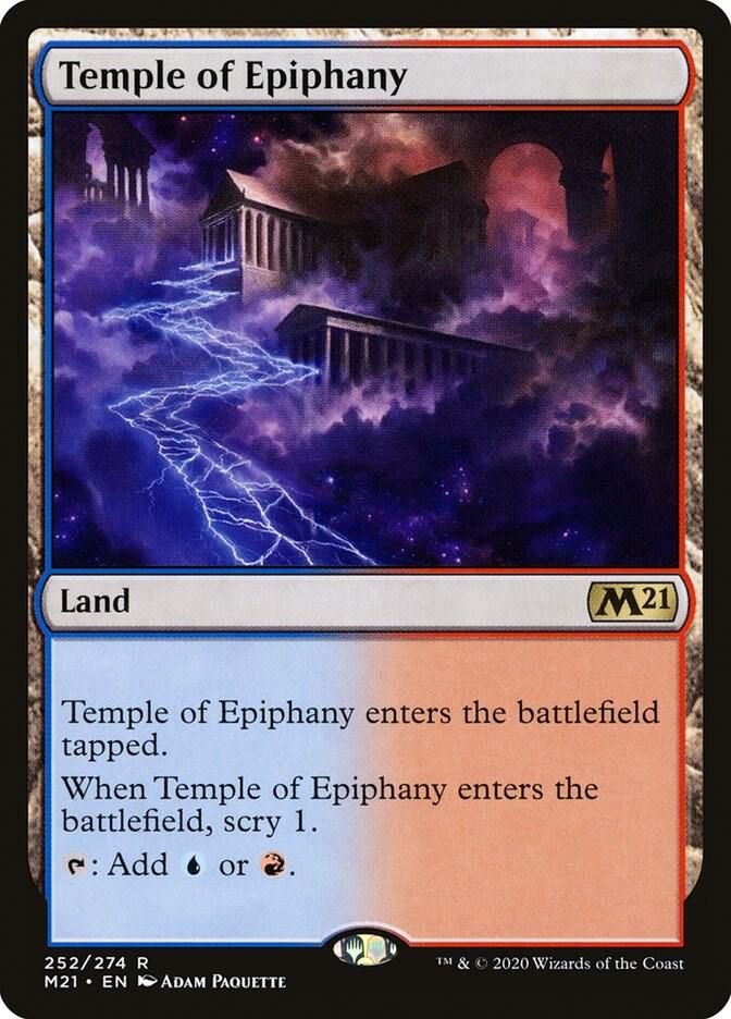 Temple of Epiphany 252 (Core Set 2021)  - Foil | Good Games Adelaide SA