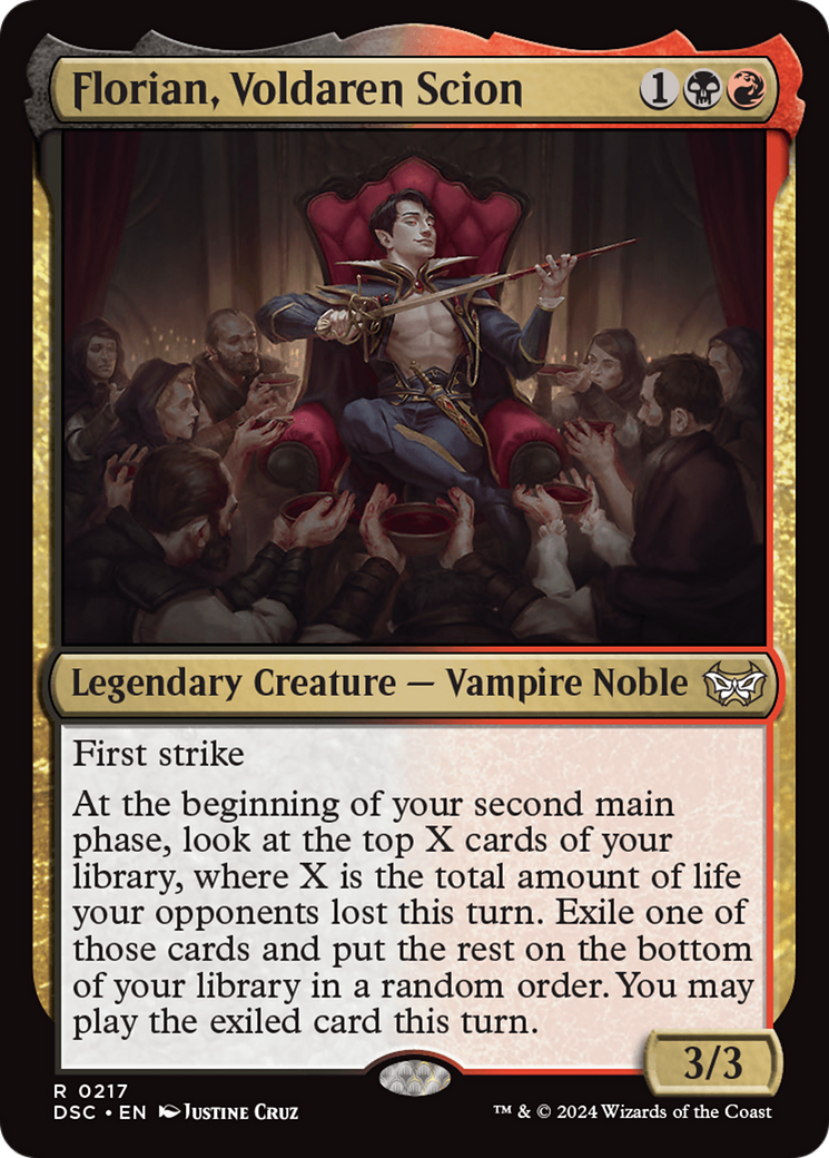 Florian, Voldaren Scion [Duskmourn: House of Horror Commander] | Good Games Adelaide SA