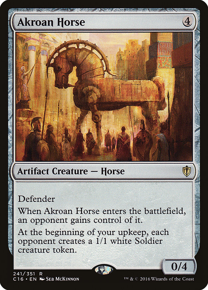 Akroan Horse [Commander 2016] | Good Games Adelaide SA