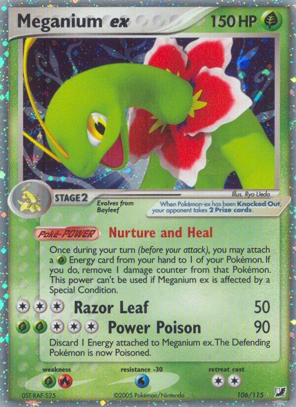 Meganium ex 106/115 (Unseen Forces)  - Holofoil | Good Games Adelaide SA