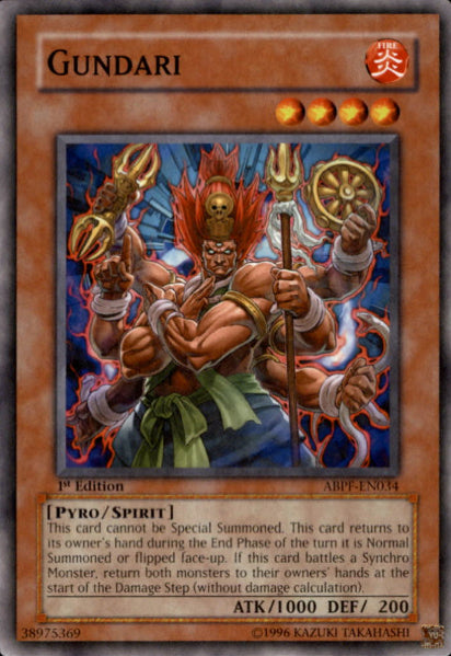 Gundari [ABPF-EN034] Common | Good Games Adelaide SA