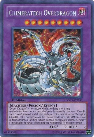 Chimeratech Overdragon [LCGX-EN183] Secret Rare | Good Games Adelaide SA