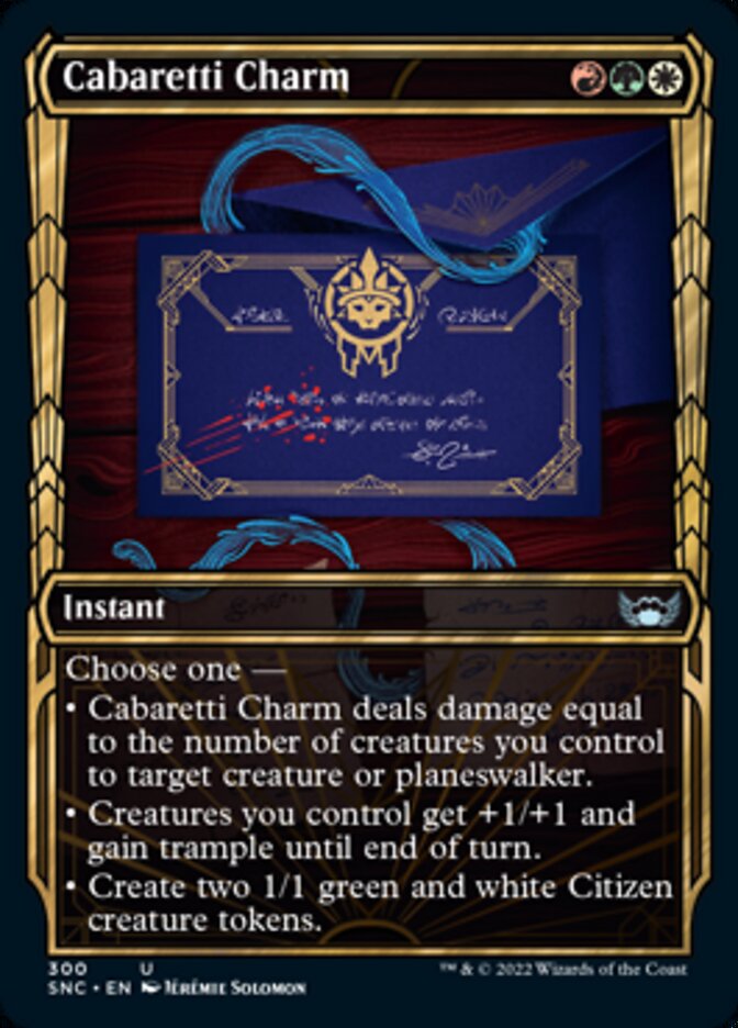 Cabaretti Charm (Showcase Golden Age) [Streets of New Capenna] | Good Games Adelaide SA