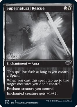 Supernatural Rescue 304 (Innistrad: Double Feature)  - Foil | Good Games Adelaide SA