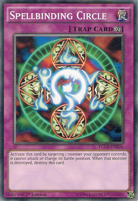 Spellbinding Circle [YGLD-ENB36] Common | Good Games Adelaide SA