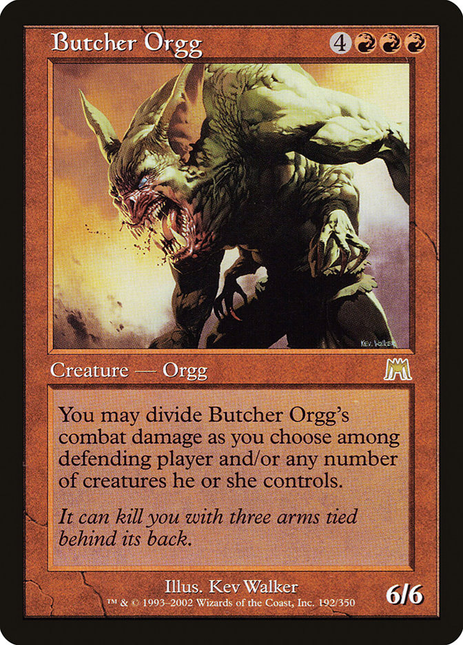 Butcher Orgg 192 (Onslaught)  | Good Games Adelaide SA
