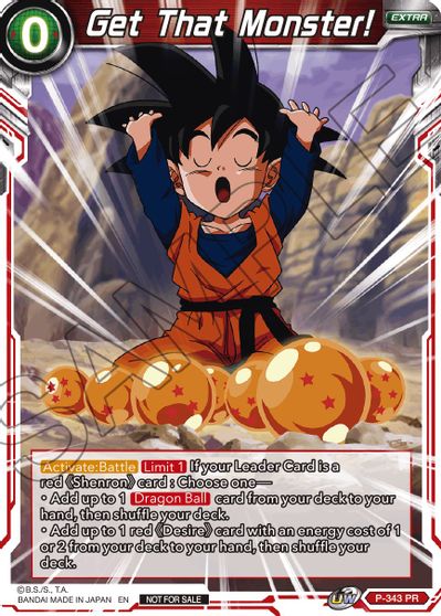 Get That Monster! (P-343) [Tournament Promotion Cards] | Good Games Adelaide SA