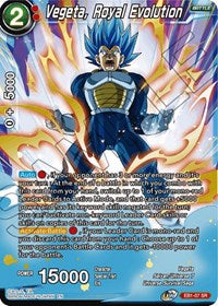Vegeta, Royal Evolution (EB1-07) [Battle Evolution Booster] | Good Games Adelaide SA